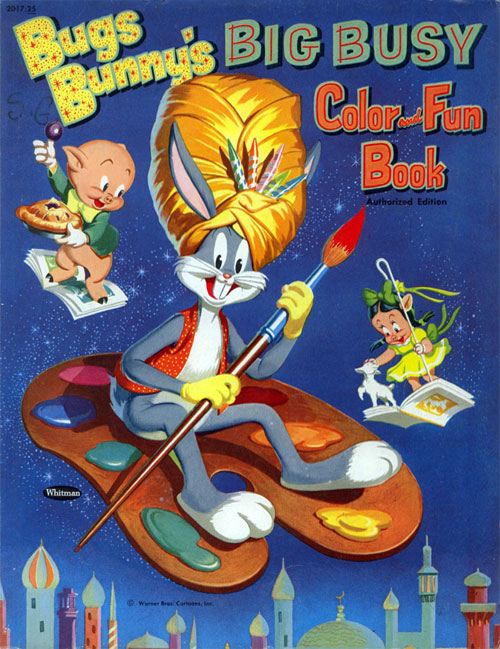 Bugs Bunny (Color Fun Book; 1954) Whitman