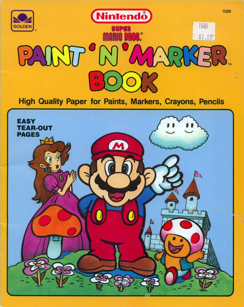 Super Mario Bros. (Paint & Marker; 1989) Golden Books Super Mario Bros. (Paint & Marker; 1989) Golden Books