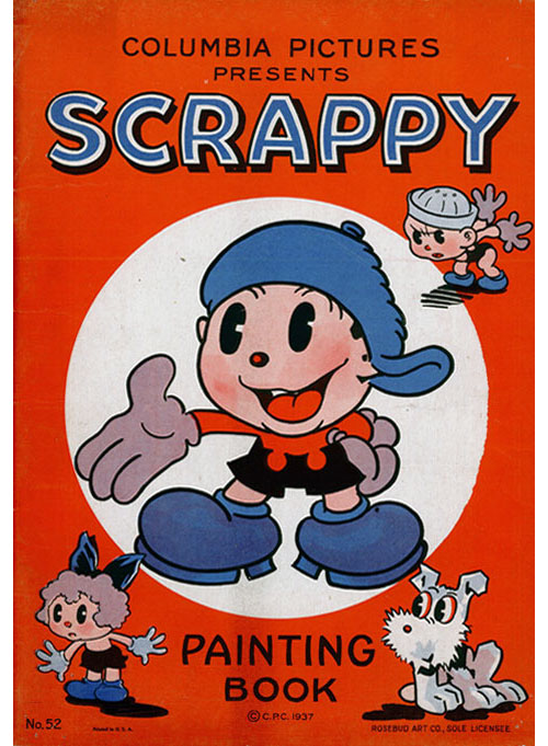 Scrappy (1937) Rosebud Art Co. Scrappy (1937) Rosebud Art Co.