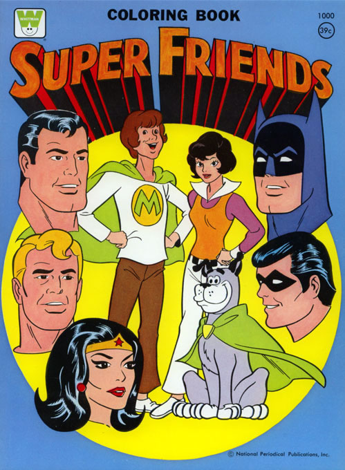 Super Friends (Coloring Book; 1975) Whitman Super Friends (Coloring Book; 1975) Whitman