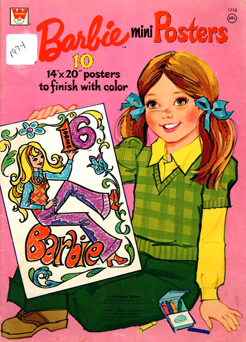 Barbie (Mini Posters; 1974) Whitman