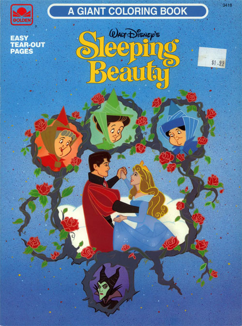 Sleeping Beauty (Coloring Book; 1993) Golden Books Sleeping Beauty (Coloring Book; 1993) Golden Books