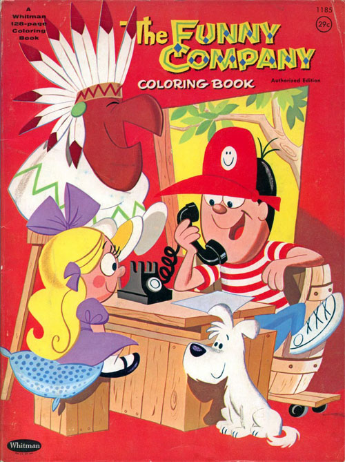 Funny Company (Coloring Book; 1964) Whitman Funny Company (Coloring Book; 1964) Whitman