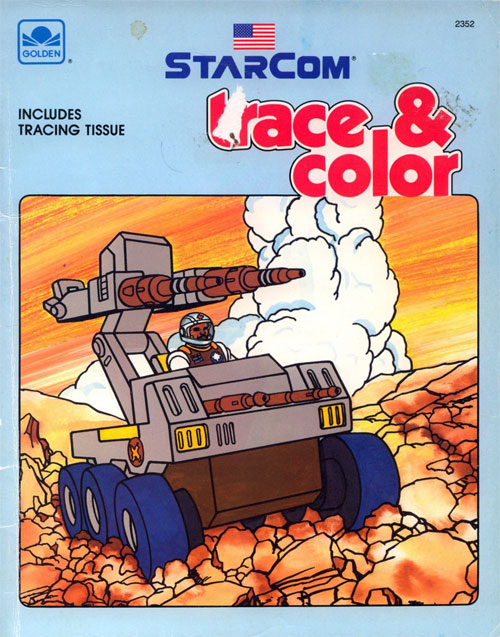 Starcom (Trace & Color; 1988) Golden Books Starcom (Trace & Color; 1988) Golden Books