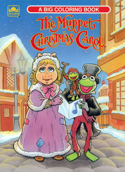 Muppet Christmas Carol (Coloring Book; 1993) Golden Books Muppet Christmas Carol (Coloring Book; 1993) Golden Books