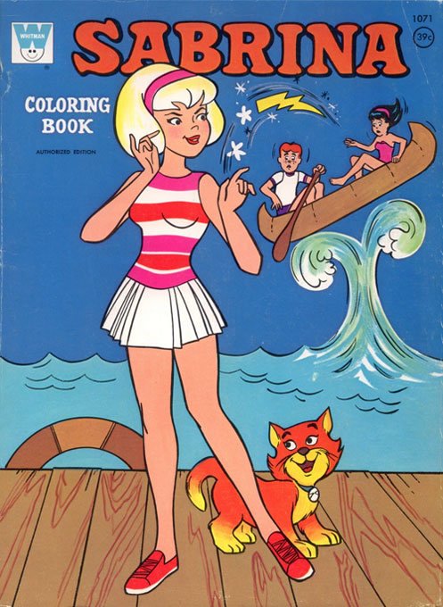 Sabrina the Teenage Witch (Coloring Book; 1971) Whitman