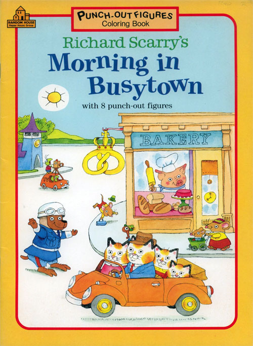 Busy World of Richard Scarry (Morning in Busytown; 1991) Random House Busy World of Richard Scarry (Morning in Busytown; 1991) Random House