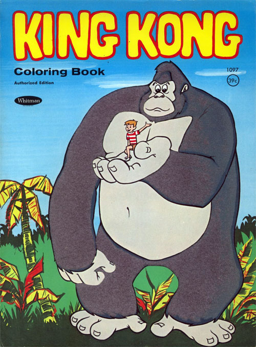 King Kong Show (Coloring Book; 1967) Whitman