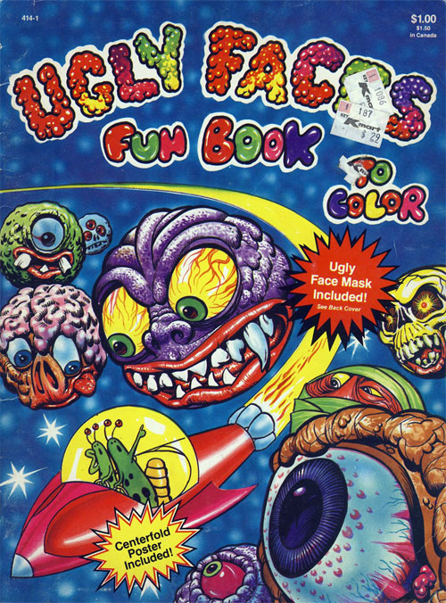 Madballs (Ugly Faces Fun Book; 1986) Playmore