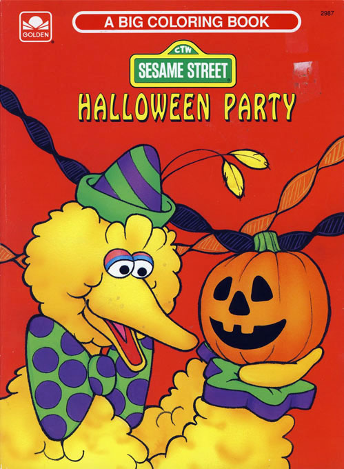 Sesame Street (Halloween Party; 1991) Golden Books Sesame Street (Halloween Party; 1991) Golden Books