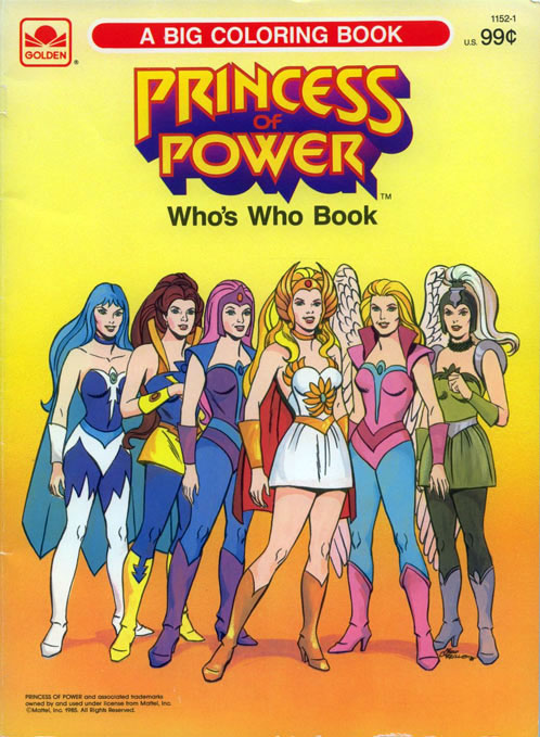 She-Ra: Princess of Power (Who's Who Book; 1985) Golden Books