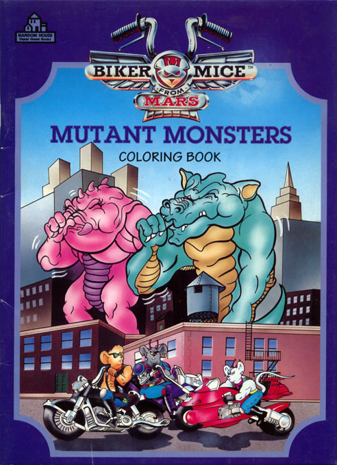 Biker Mice from Mars: Mutant Monsters (1994) Random House Biker Mice from Mars: Mutant Monsters (1994) Random House