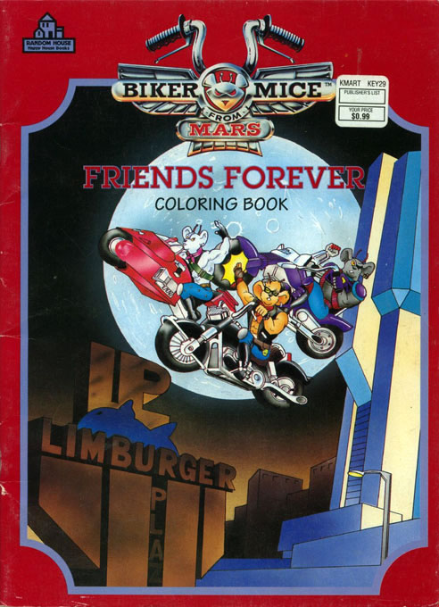Biker Mice from Mars (Friends Forever; 1994) Random House Biker Mice from Mars (Friends Forever; 1994) Random House
