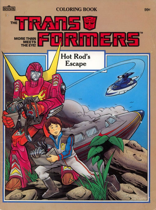 Transformers: Hot Rod's Escape (1986) Marvel Transformers: Hot Rod's Escape (1986) Marvel