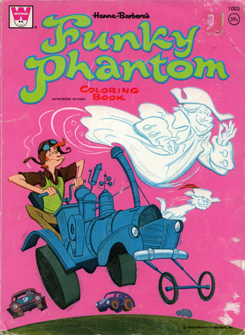 Funky Phantom (Coloring Book; 1972) Whitman Funky Phantom (Coloring Book; 1972) Whitman