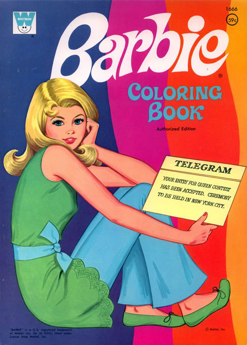 Barbie (Coloring Book; 1972) Whitman Barbie (Coloring Book; 1972) Whitman