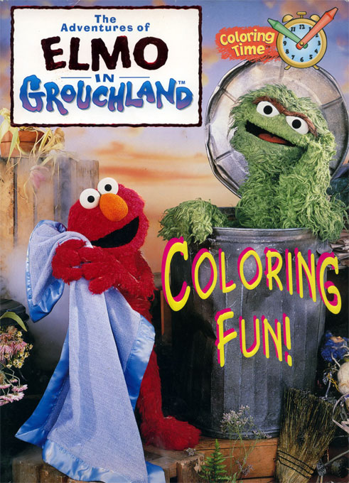 Adventures of Elmo in Grouchland (Coloring Fun; 1999) Random House Adventures of Elmo in Grouchland (Coloring Fun; 1999) Random House