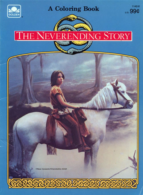 The Neverending Story (Coloring Book; 1984) Golden Books The Neverending Story (Coloring Book; 1984) Golden Books
