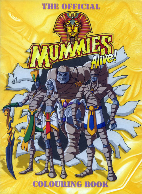 Mummies Alive! (Coloring Book; 1998) Grandreams