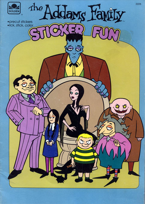 Addams Family (Sticker; 1993) Golden Addams Family (Sticker; 1993) Golden