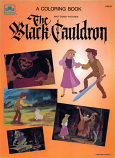 Black Cauldron (Coloring Book; 1985) Golden Books