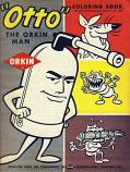 Otto the Orkin Man (Coloring Book; 1966) Orkin Co.