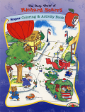 Busy World of Richard Scarry (Coloring and Activity Book; 1997) Landoll's
