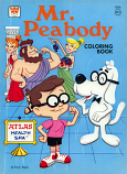 Mr. Peabody (Coloring Book; 1977) Whitman