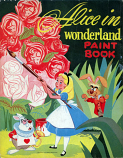 Alice in Wonderland (Paint Book; 1951) Whitman