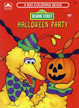 Sesame Street (Halloween Party; 1991) Golden Books